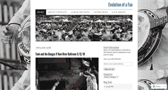 Desktop Screenshot of evolutionofafan.com